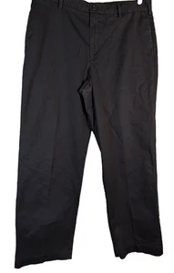 Pantalón Izod Madison Chino 38/32 Classic Fit Negro Hombre - Imagen 1 de 8