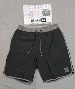 Dixxon Men's The Chad Athletic Stretch Black Shorts Size Medium New In Bag - Picture 1 of 6