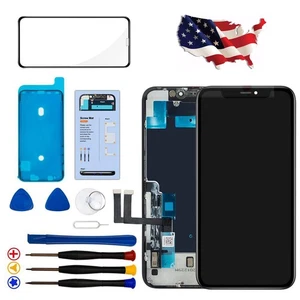 For iPhone 11 12 13 14 15 XR ASSEMBLY LCD OLED Touch Screen Replacement Display - Picture 1 of 36