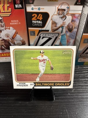 2022 Topps Heritage High Number Adam Frazier #555 - Image 1 of 2