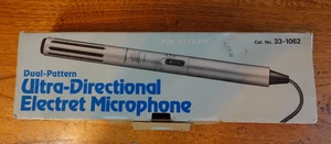 Micrófono Eletret ultra direccional de doble patrón de Realistic de colección - Imagen 1 de 3