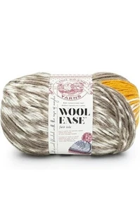 Lion Brand Garn Wolle Ease Fair Isle, golden/taupe, 5,3 Unzen, 348 Yard - Bild 1 von 3