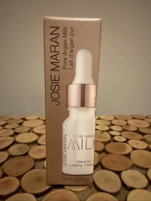 Josie Maran Pure Argan Milk Intensive Hydrating Treatment 0.33oz/10ml Travel - Image 1 of 3
