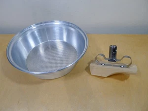 Vintage KitchenAid Hobart Colander & Sieve for K5-A & K5SS 5 Qt. - Picture 1 of 8
