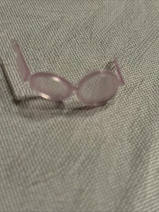 Vintage Barbie Lavender Round Bubble Sun Glasses JAPAN PJ P.J. Doll - Picture 1 of 4