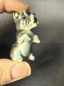 Figura de baratija vintage de porcelana Scottie perro miniatura maximalista - Imagen 1 de 4