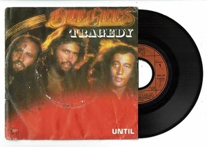 BEE GEES Vinyle 45 tours 7" SP TRAGEDY - UNTIL -RSO POLYDOR 2090 340 en TBE = EX - Picture 1 of 2