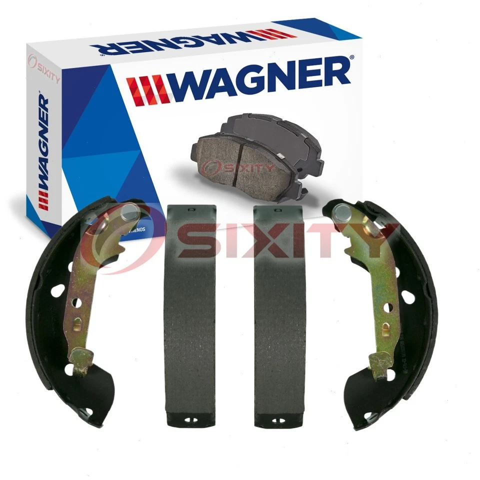 Zapata de freno de tambor trasero Wagner para Nissan March 2014-2015 frenado parada vl Foto 1 de 4