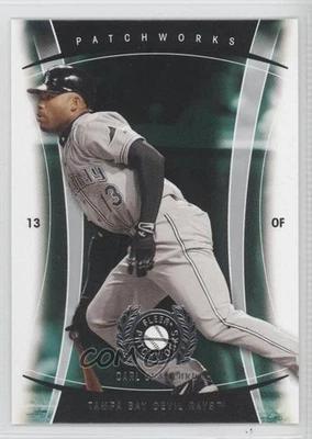 2005 Fleer Patchworks Carl Crawford #56 - Image 1 of 2