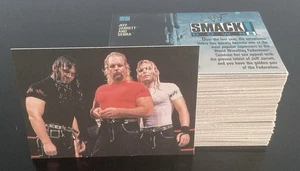 WWE WWF SmackDown 1999 Comic Images Wrestling Trading Card Set Complete 1-72 - Picture 1 of 1