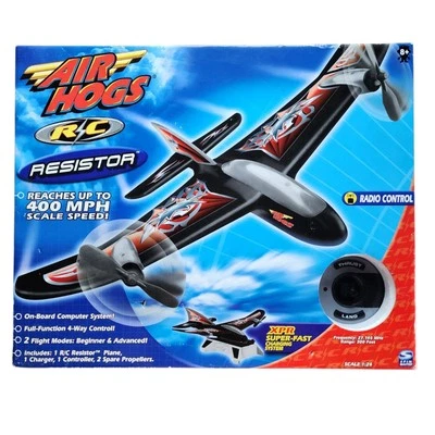 Air Hogs R/C RADIO CONTROL XPR Resistor Plane 1:24 Scale 640kph - Image 1 of 4