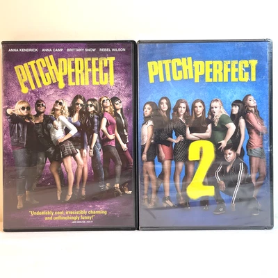 PITCH PERFECT / PITCH PERFECT 2 (DVD) Anna Kendrick - Comedy Music 1 NEW- 1 USED - Image 1 of 4