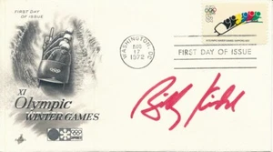 Billy Kidd Olympic Alpine Ski Racer USA Signed 1972 First Day Cover/FDC 151282 - Picture 1 of 1