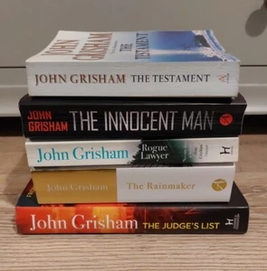 John Grisham Book bundle Hardcover & Paperbacks Books Crime Thriller Fiction - Picture 1 of 4