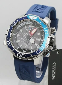 ✅ Cronógrafo Citizen Promaster Marine Aqualand Eco Drive BJ2169-08E ✅ - Imagen 1 de 3
