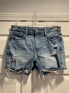 Old Navy O.G. Ripped Jean High Rise Shorts Women’s Size 10 - Picture 1 of 4