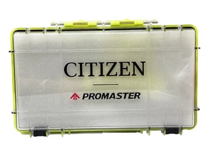 Citizen Promaster Display Storage Hardcover Box | Neon Green 10.5x7x4 - Picture 1 of 5