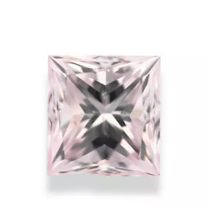 Rosa Diamant - 0,83 kt natürlich lose schick schwach rosa Farbe Diamant GIA Prinzessin - Bild 1 von 7