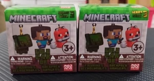 MINECRAFT Series 3 Mystery Hanger Or GOLD 2X Brand New UNOPENED (LOT OF 2) - Picture 1 of 4