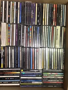 Approx 160 CDs Mixed Titles Music Wholesale Bundle Joblot Pop Rock Classic Jazz - Imagen 1 de 5