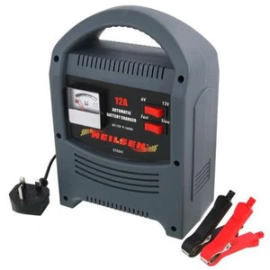 CARICABATTERIE HEAVY DUTY 12A AMP 12V 6V TRICKLE BOOSTER AUTO 9-160AH CT4341 - Foto 1 di 4