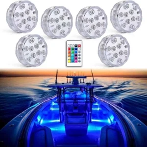 Fitop LED Pool Lights, Submersible RGB Color Changing Pool Light with APP Contro - Picture 1 of 7