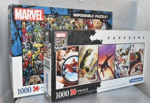 2 x PUZZLES CLEMENTONI MARVEL 80 AÑOS 1000 PIEZAS - Imagen 1 de 3