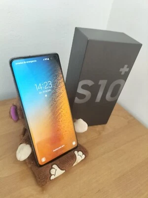 Samsung Galaxy S10+ SM-G975F/DS - 128GB - Negro (Libre) - En Perfecto Estado ✅ - Imagen 1 de 4