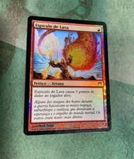 Foil Portuguese Lava Spike Champion's of Kamigawa MTG Magic the Gathering