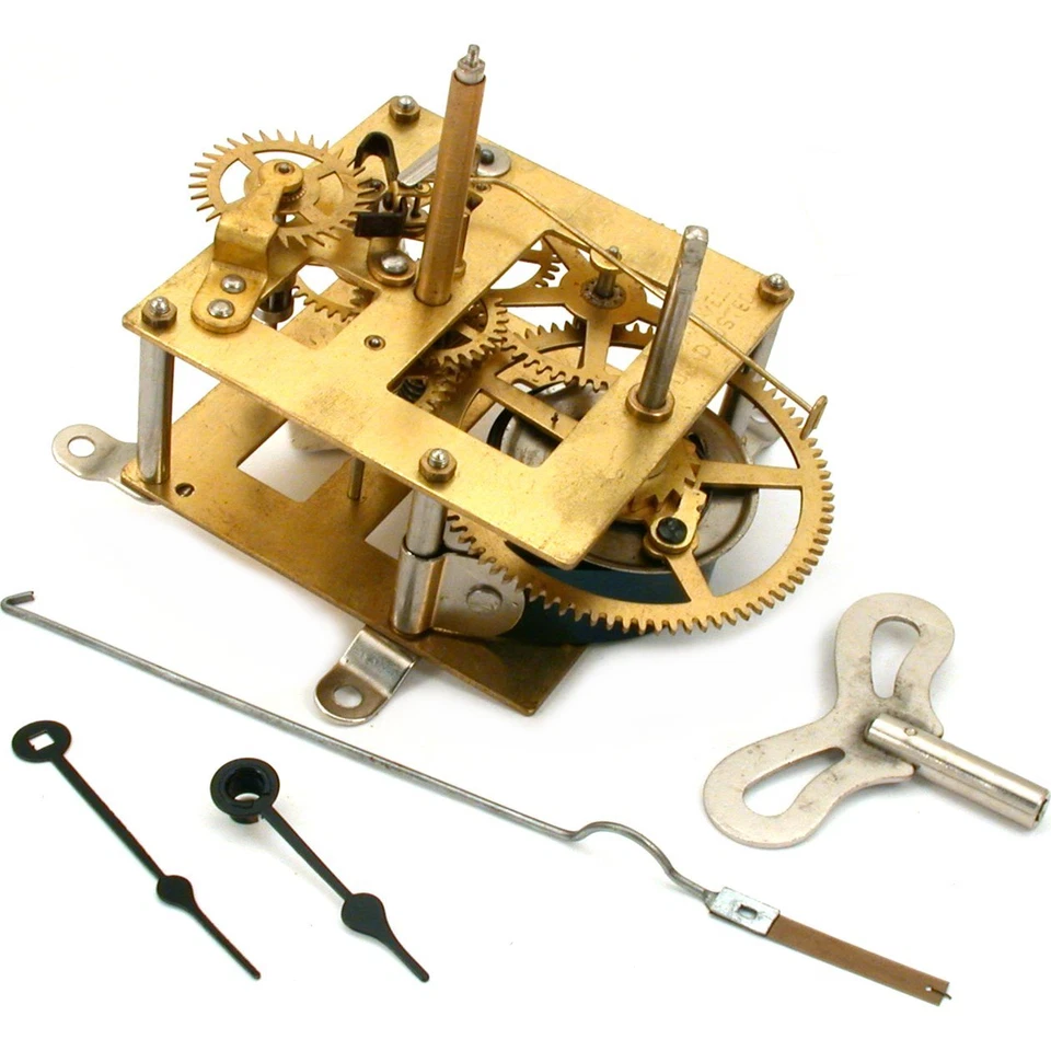 FINDINGKING 8-Day Wall Clock Movement Mechanism Pendulum 13" Drop Parts