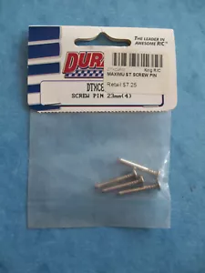 GENUINE DURATRAX 8610 SCREW PIN 23MM (4) MAXIMUM ST STADIUM DTXC8610 NIP - Picture 1 of 1