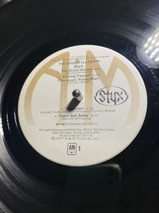Styx - The Grand Illusion LP, 1977 A&M OG vinyl, disc only, near MINT! - Picture 1 of 5