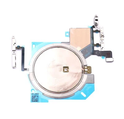 WORLD OF MOBILES Apple iPhone 14 Pro Max Ladespule kabelloses Laden WPC seitliche Tasten Flex