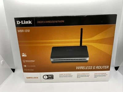 D-Link WBR-1310 54 Mbps 4-Port 10/100 Wireless G Router - Image 1 of 4