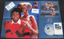 Michael Jackson Coffret ET E.T. Storybook K7 Cassette Tape Box Set USA 1982