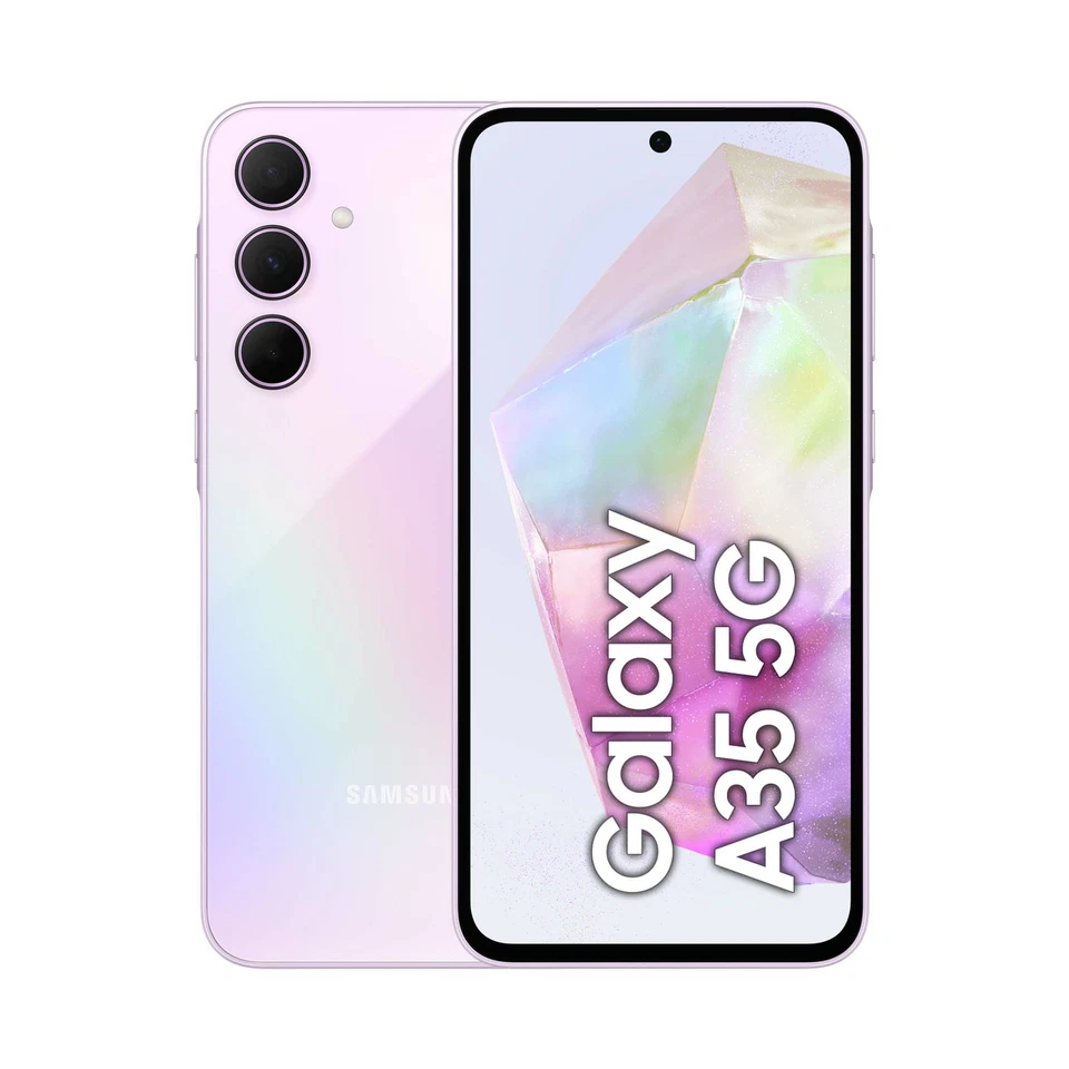 Samsung GALAXY A35 5G DISPLAY FHD+ SUPER AMOLED 6.6” AWESOME LILAC - Immagine 1 di 4