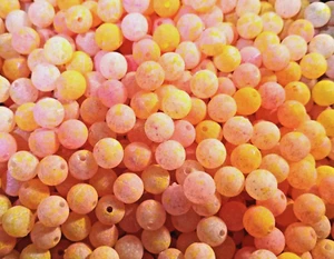 NEW! COLVILLE SPECIAL SPECKLED UV Steelhead Bead 6mm,8mm, 10mm, 12mm - Picture 1 of 1