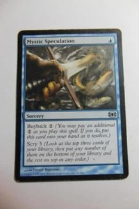 MTG Mystic Speculation x1- -Future Sight-Moderately Played - Picture 1 of 4