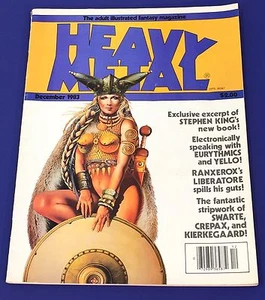 Heavy Metal The Adult Illustrated Fantasy~ 1983 December ~ - Picture 1 of 1