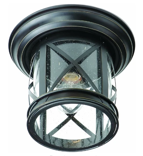 Trans Globe Lighting 5128-ROB Outdoor Ceiling Light Rubbed Oil Bronze - Image 1 of 1