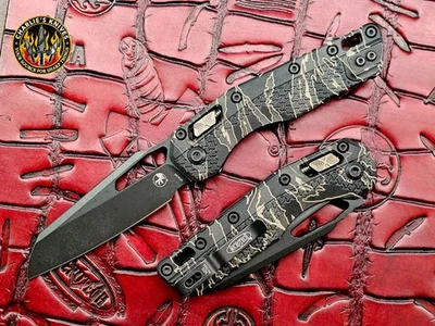 Microtech MSI Ram-Lok Manual Tri-Grip Tiger Camo Apocalyptic 210T-1 APPMTSC-V4W2 - Image 1 of 4