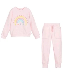 Billieblush rosa Happy Rainbow Trainingsanzug 3 Jahre neu mit Etikett  - Bild 1 von 5