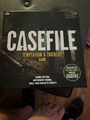 Casefile True Crime Adult Board Game. Solve The Mystery 3-4  Ages Players 12+ - Image 1 of 2