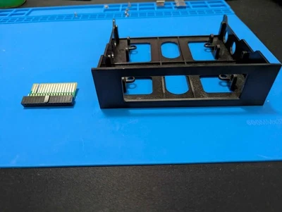 3.5" to 5.25" Front Bay Mounting Bracket and Adapter - Image 1 of 3