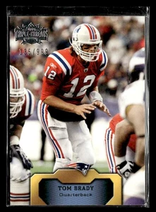 2011 Topps Triple Threads #1 Tom Brady #/999 Patriots HOF GOAT - Picture 1 of 2