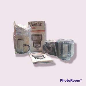 Vivitar Zoom Thyristor 2500 Shoe Mount Flash Vintage Camera Attachment - Picture 1 of 1