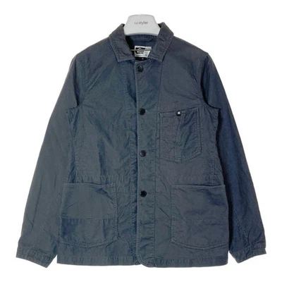 Engineered Garments Change Button Cotton Coverall Gray Jacket #EK BDA - Image 1 of 4