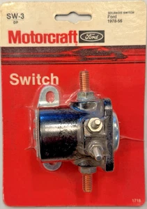OEM Motorcraft 56-78 Ford B6AZ-11450-B D2AF-11450-AA SW-3 Starter Solenoid Relay - Picture 1 of 10