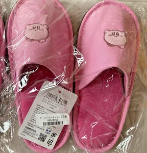 Kirby of the Stars Room Shoes Slippers Hovering Kirby 22-24cm Pink - Picture 1 of 5