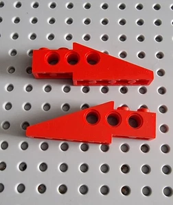 LEGO Technic Schrägstein Keilstein Lochstein 1x6 Rot 2 Stück 2744 A249 - Bild 1 von 1